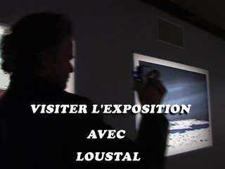 Visite de "Clair Obscur" avec Jacques de loustal