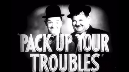 Laurel and Hardy's Pack Up Your Troubles Movie Trailer (1932)