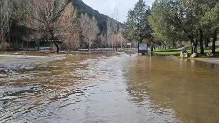Desbordamiento río Lobos