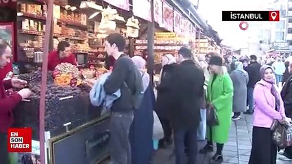 Eminönü’nde Ramazan alışverişi başladı