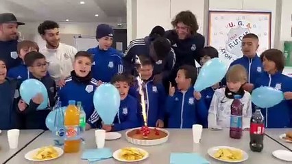 Stage UGA JUNIOR FOOT ACADÉMIE 33eme Édition / Un joyeux anniversaire à Adem !