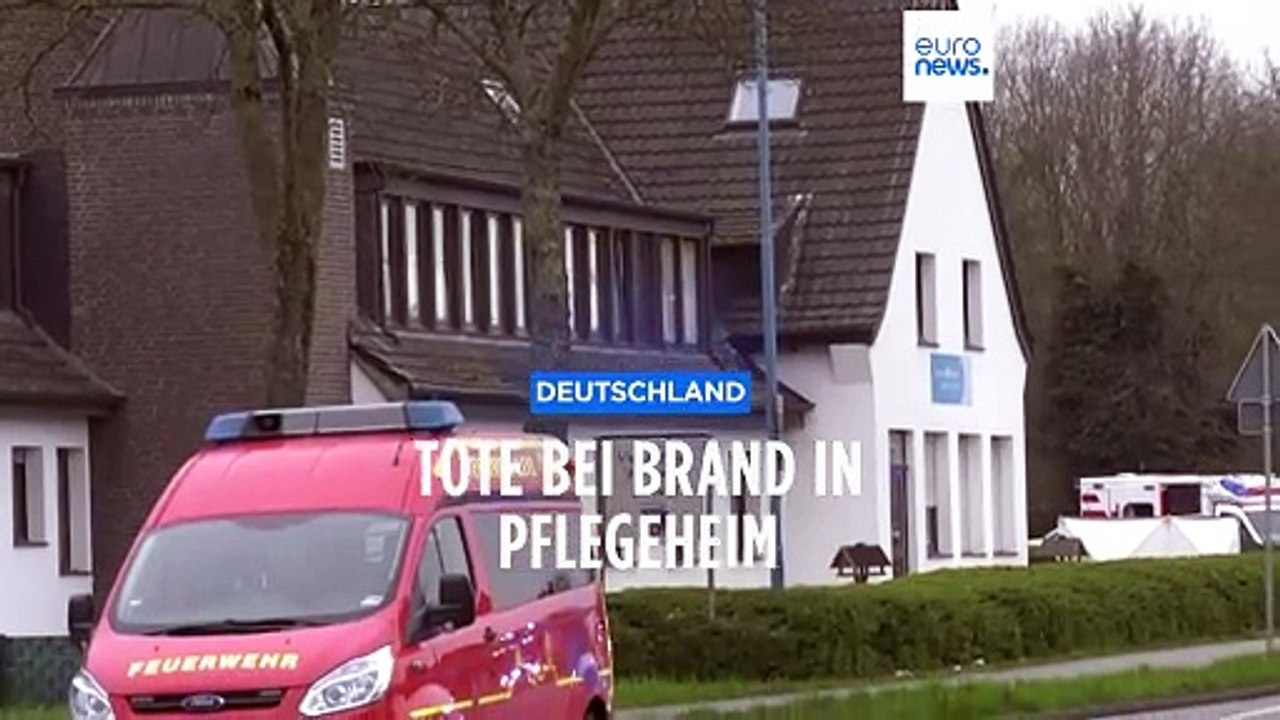 Flammeninferno in Seniorenheim: mindestens vier Tote