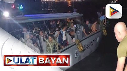 Mahigit 40 pasahero, na-rescue matapos tumaob ang isang bangka sa Zamboanga City
