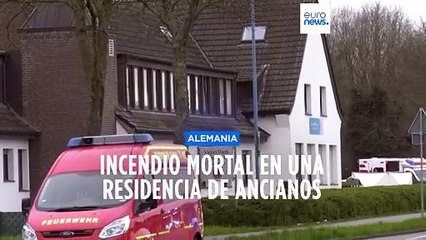 Mortal incendio en una residencia de ancianos de la localidad alemana de Bedburg-Hau