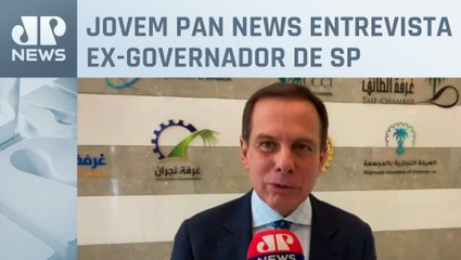 João Doria fala sobre eventos do Lide na Arábia Saudita e nos Emirados Árabes