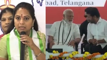 PM Modi, CM Revanth Reddyకి పెద్దన్న ఎట్లా అవుతాడో - MLC Kavitha కౌంటర్ | Telugu Oneindia