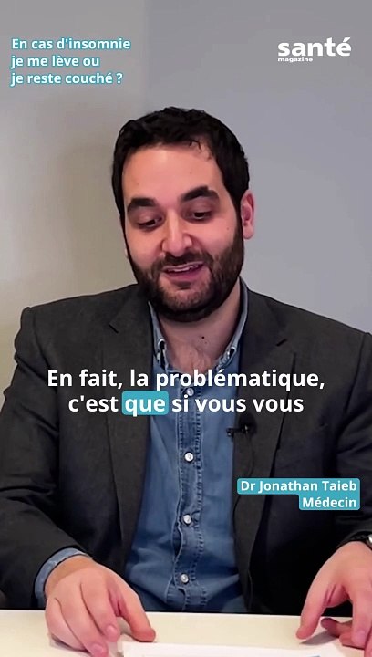 Insomnie se lever ou rester couché