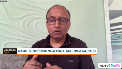 "Maruti Suzuki's Shashank Srivastava Discusses Potential Retail Sales Challenges on NDTV Profit"