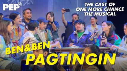 Ben&Ben, "One More Chance The Musical" cast sing “Pagtingin” | PEP Jams