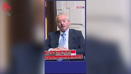 DEM Parti İzmir adayı Akın Birdal: CHP Tunç Soyer’i gösterseydi, biz aday olmazdık