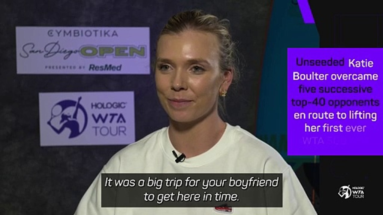 Boulter aspiring for back-to-back titles like boyfriend De Minaur