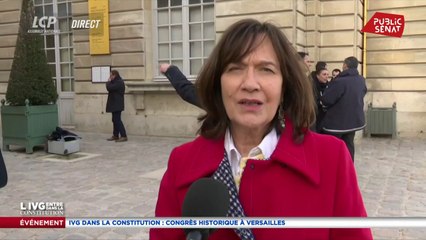 IVG dans la Constitution:  Ce qui se passe à Versailles, le monde entier le ragarde"