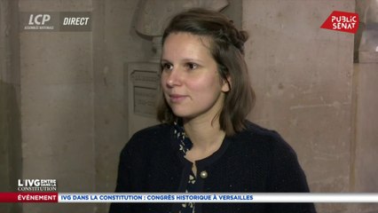 IVG dans la Constitution : « Un moment historique pour le Parlement », selon Marie Lebec
