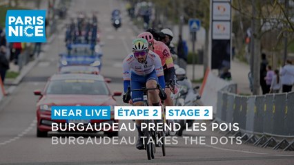 Burgaudeau takes the lead in the KOM standings - Stage 2 - Paris-Nice 2024