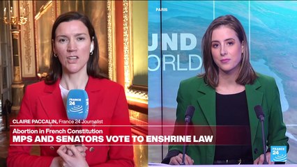 French lawmakers gather for a historic vote that will make abortion a constitutional right