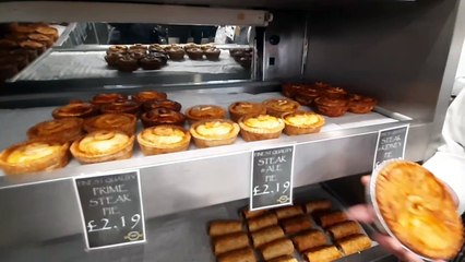 Michael Kirk butchers is ready for British pie week.
