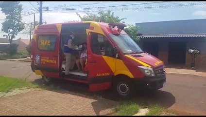 Tải video: Bombeiros atendem criança que teve obstrução de vias aéreas