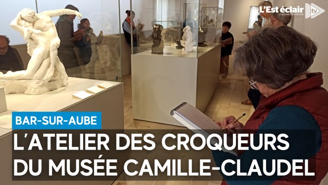 L’atelier des croqueurs du musée Camille-Claudel de Nogent-sur-Seine