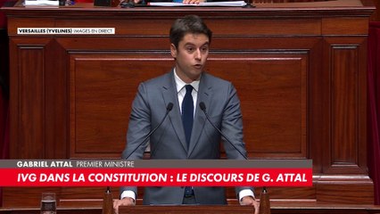 Gabriel Attal : «Nous avons une dette morale envers les femmes»