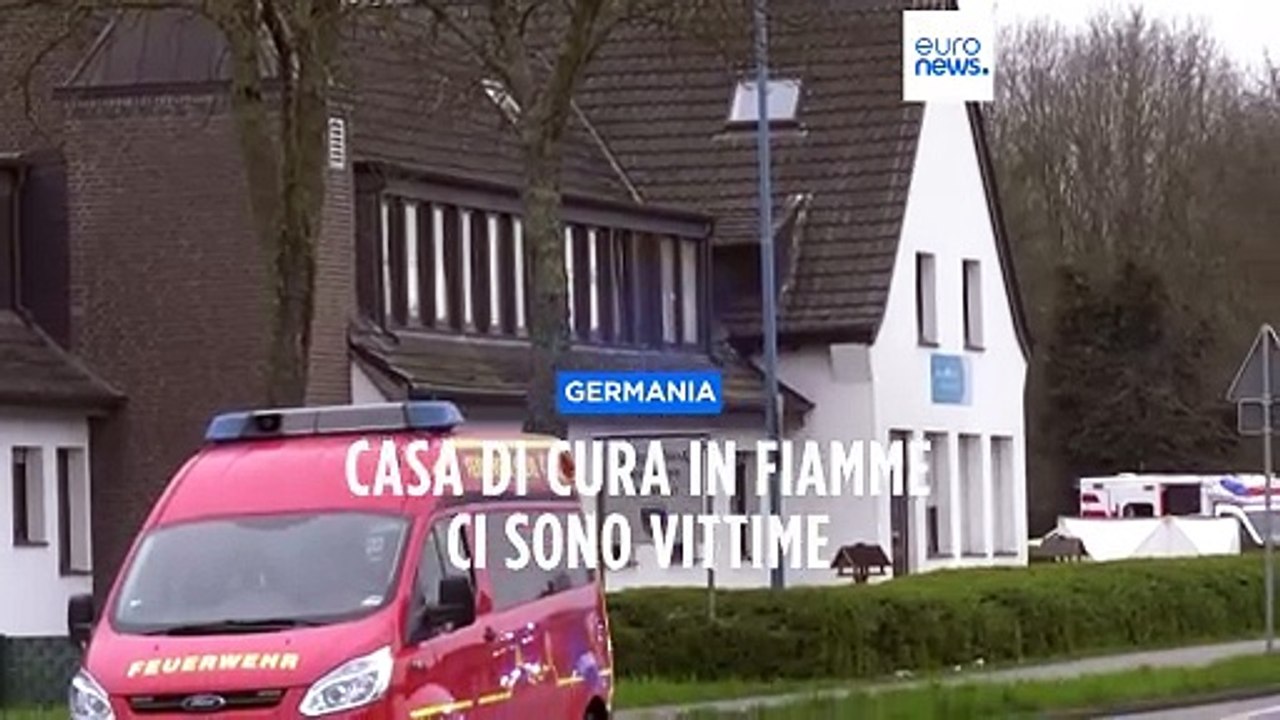 Germania, incendio nella casa di riposo: quattro vittime e decine di feriti
