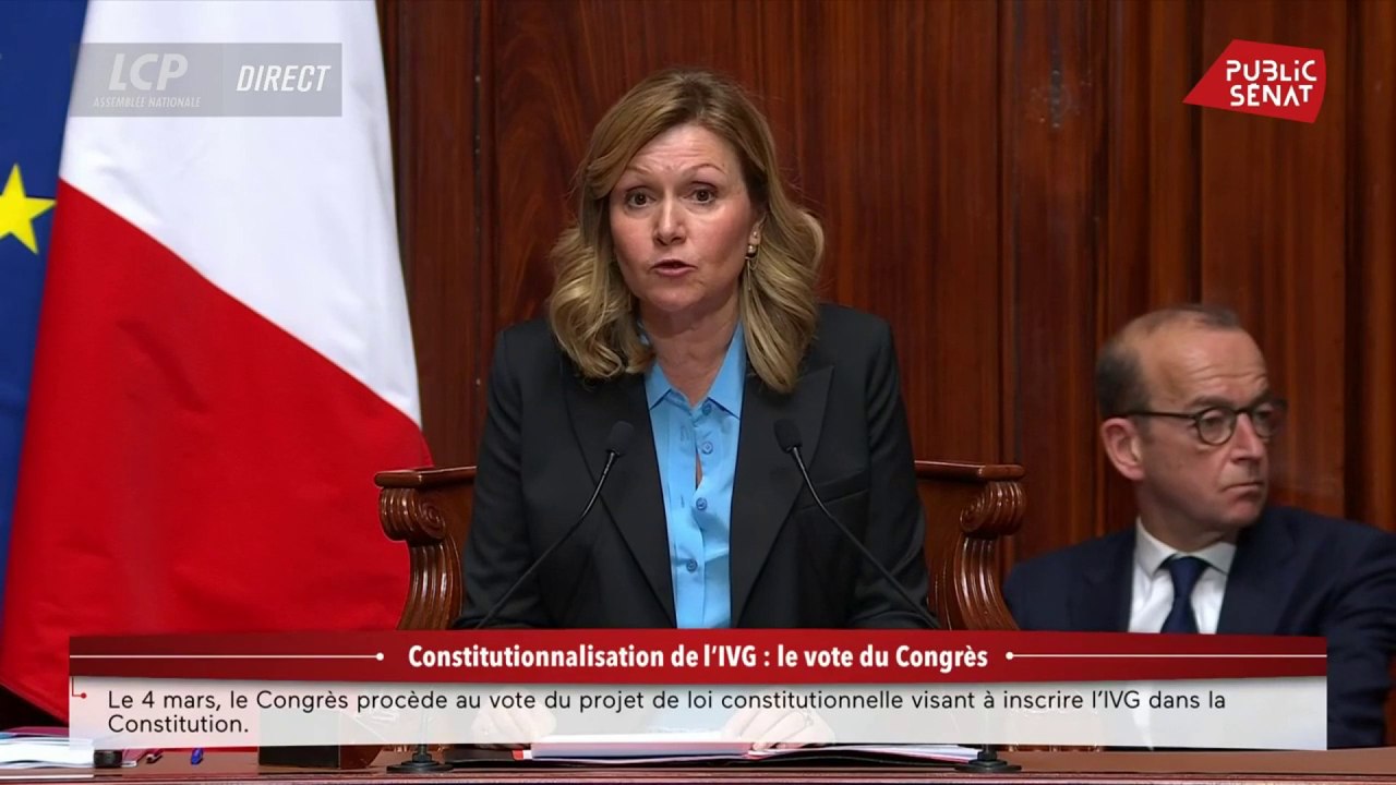 IVG dans la Constitution : "Oui, les temps ont changé", affirme Yaël Braun-Pivet