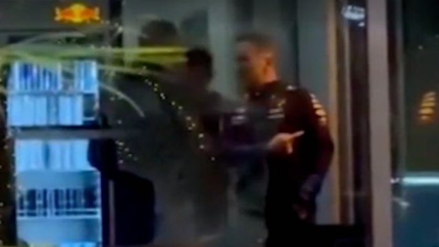 Watch: Christian Horner and Max Verstappen’s father appear to argue at Bahrain GP amid Red Bull row