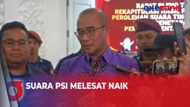 Suara PSI Melesat Naik, Ini Kata Ketua KPU