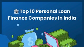 Top 10 Personal Loan Finance Company in India | Best #personalloan Finance Company in India #hindi