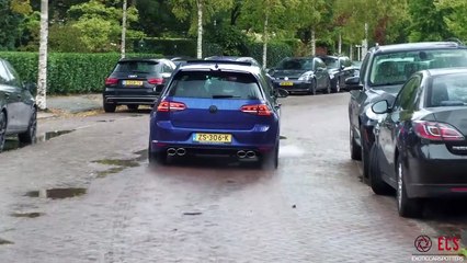 Cars Leaving a Car Meet!