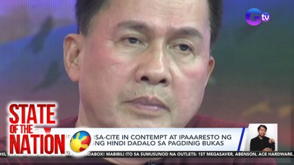Quiboloy, kakasuhan ng doj ng sexual abuse at qualified human trafficking | SONA