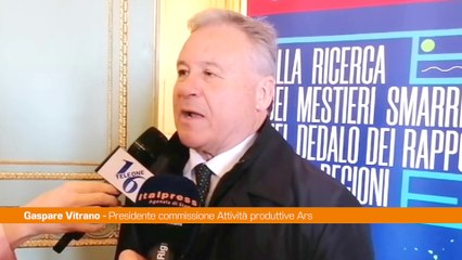 Vitrano "Legge quadro sull'artigianato è stata incardinata"