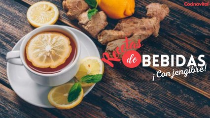 2 deliciosas bebidas con jengibre que te harán adelgazar fácilmente