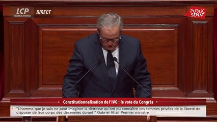 IVG. François-Noël Buffet : "La constitutionnalisation ne changera malheureusement rien"