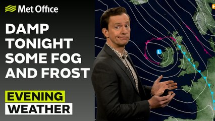 Met Office Evening Weather Forecast 04/03/24 – Wet weather trickling northwards
