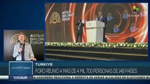Foro de Antalya destaca la diplomacia en tiempos de crisis