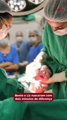 Em parto raro, gêmeos nascem no dia 29 de fevereiro