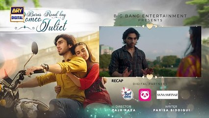 Burns Road Kay Romeo Juliet EP 8 Iqra_Aziz___Hamza_Sohail___4_March_2024__ARY_Digital(360p)