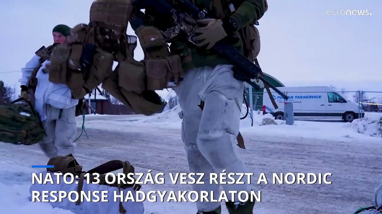NATO: 13 ország vesz részt a Nordic Response nevű hadgyakorlaton