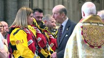 Duke of Kent attends service for RNLI’s 200th anniversary