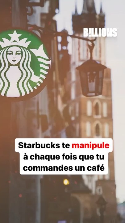 ☕️ Starbucks te manipule ‼️