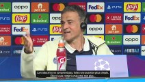 Luis Enrique : «Jouer sans Mbappé en C1 ? peut-être que oui, peut-être que non» - Foot - C1 - PSG