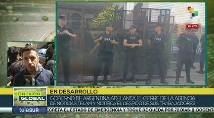 Conexión Global 04-03 Gobierno de Milei cierra la agencia de noticias Télam