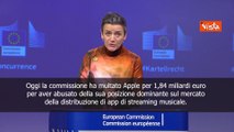 Commissione Ue: 1.8 miliardi di multa a Apple per la musica streaming