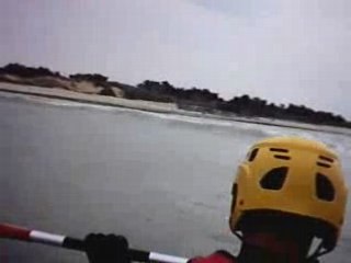 Les pompiers en kayak