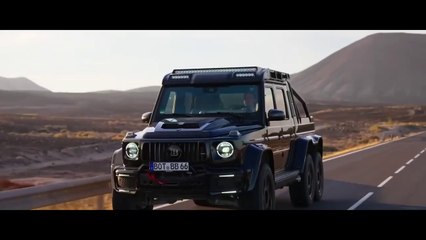900 Hp, V8 Engine, Made for Off-Road , New Brabus XLP 900 6x6 Superblack 2024