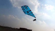 How to Make Big Machar Kite and Flying Kite - Bottle Patang kaise banate hain - DIY KITE