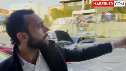 Ataşehir'de dur ihtarına uymayan sürücü böyle yakalandı