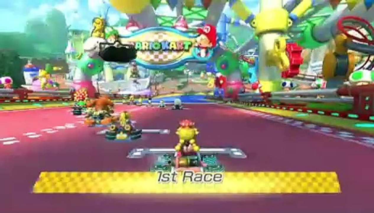 Mario Kart 8 Deluxe - Crossing Cup Gameplay