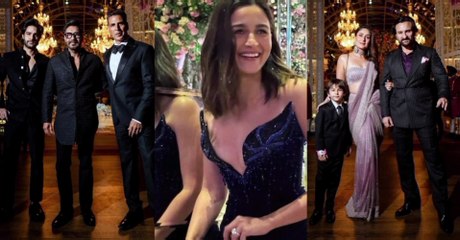 "Bollywood Stars Shines at Ambani Wedding! #AmbaniWedding #BollywoodStars"