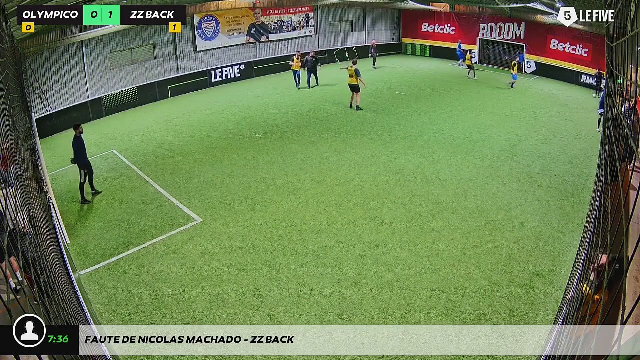 Faute de Nicolas Machado - ZZ BACK